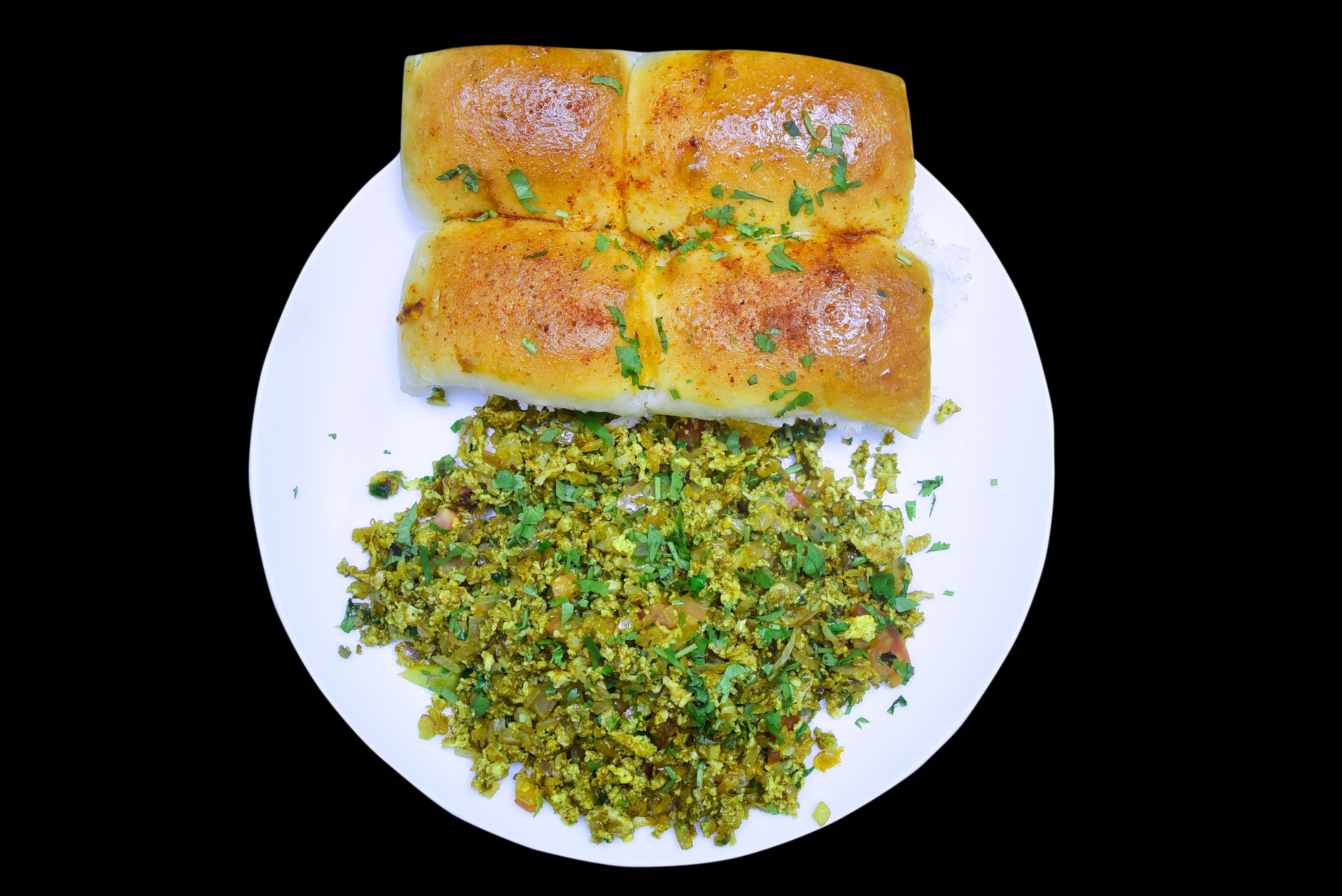 Green Egg Bhurji